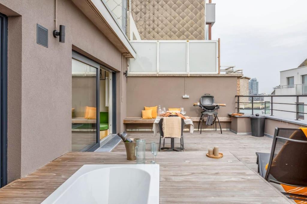 Love Nest - Your Cosy Penthouse Ostende Exteriér fotografie