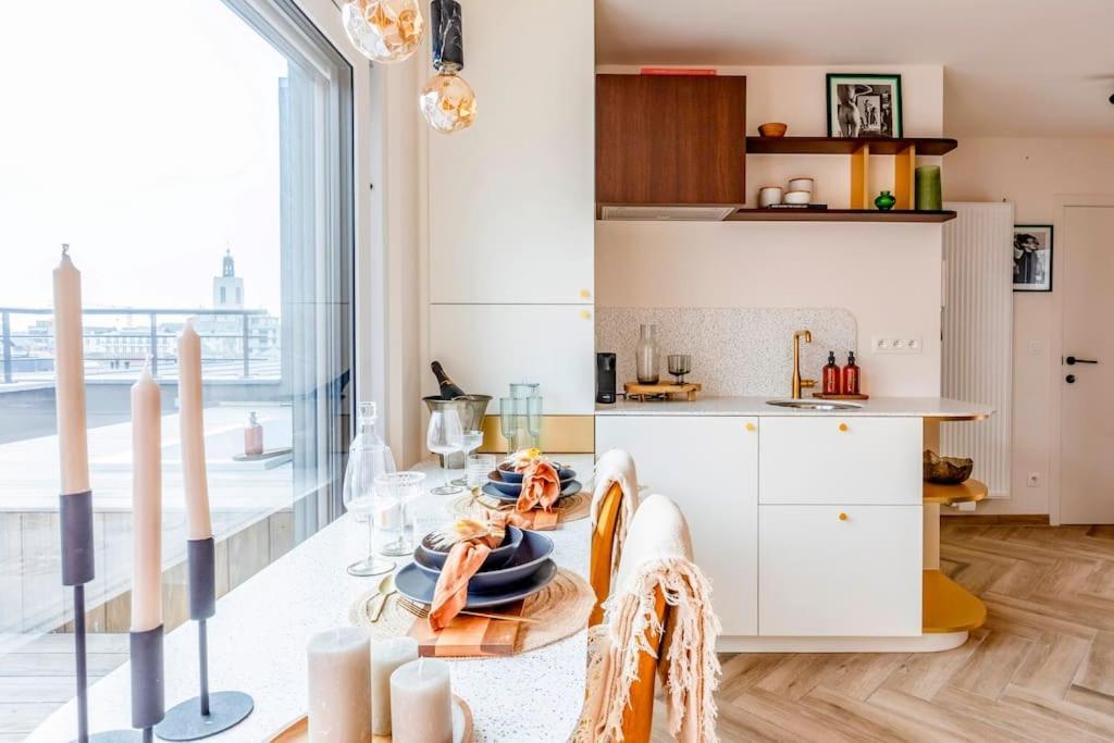 Love Nest - Your Cosy Penthouse Ostende Exteriér fotografie